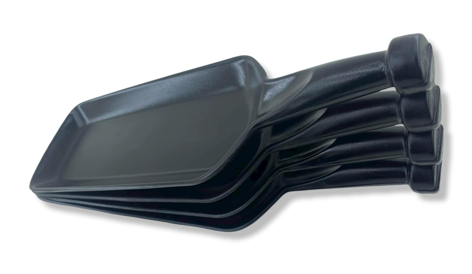 ECOSPIT CONTAINER Melamine Bat Shape Snacks And Sweets, Serving Platter/Tray For Home, Hotel & Restaurant Kitchen (Matt Black) (